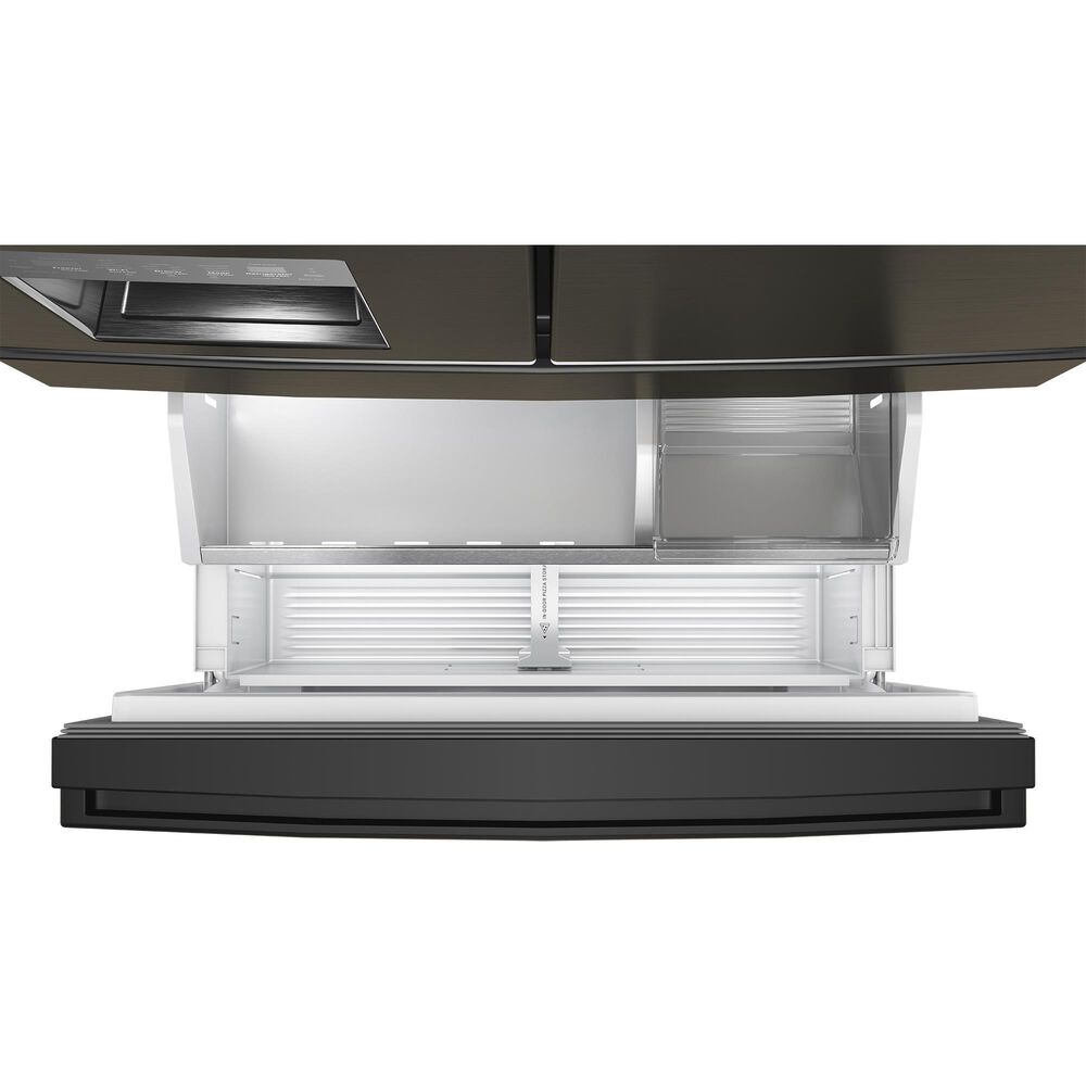 Whirlpool 22 Cu. Ft. 4-Door Depth French Door Refrigerator with Dual Ice Makers in Black Stainless Steel, , large