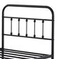 HOMLUX Twin Metal Bed Frame with Sturdy Slats in Black, , large