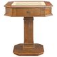 HOMLUX Galini 2-Drawer Game Table in Brown, , large