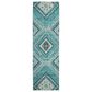 Dalyn Rug Company Portico PO5 Teal 2"3" x 7"6" Runner, , large