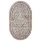 Rifle Paper Co. x Loloi Courtyard 2"3" x 3"9" Oval Chateau Blush Area Rug, , large