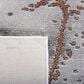 Safavieh Craft CFT877P 2"7" x 5" Grey and Orange Area Rug, , large