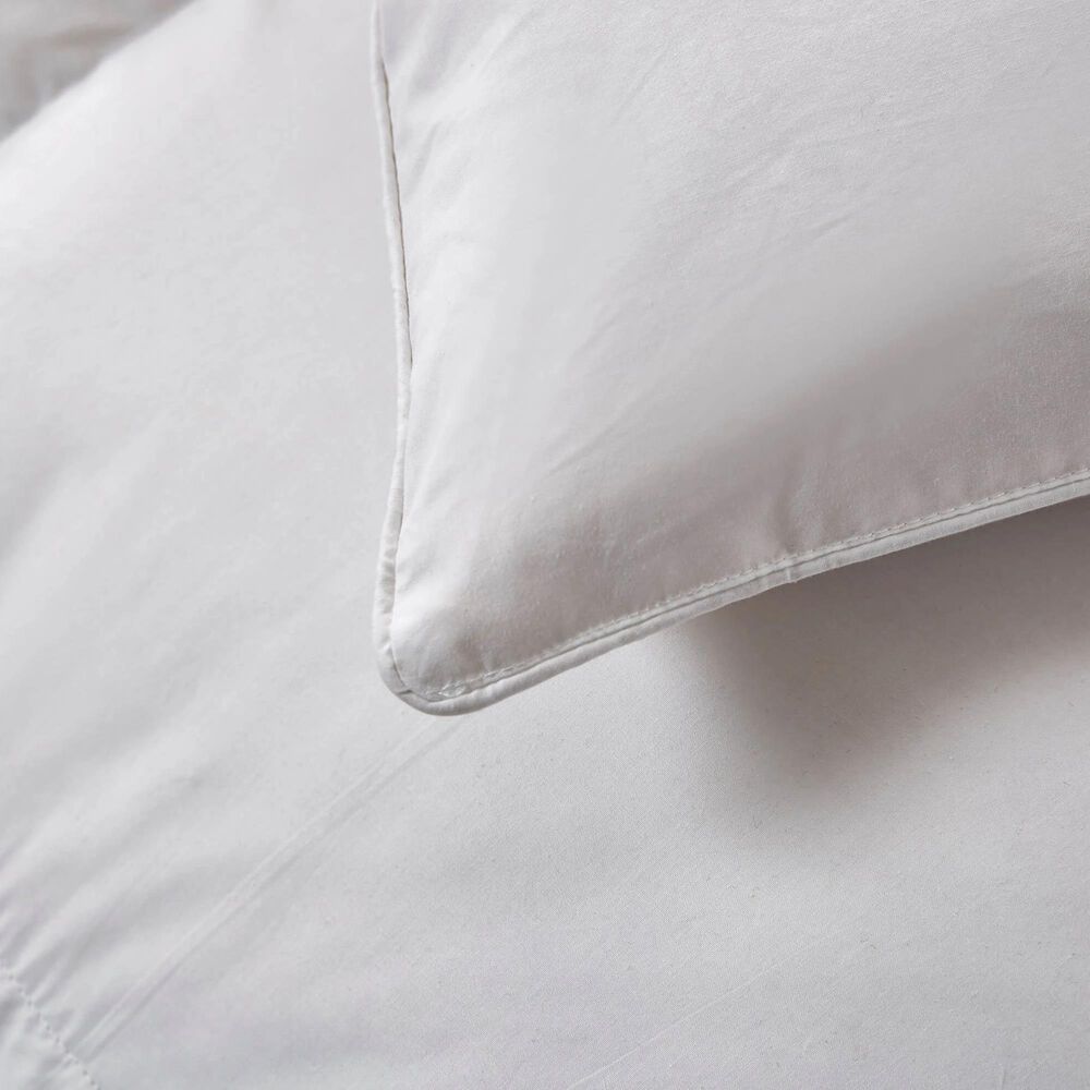 Blue Ridge Home Fashions Serta 233 Thread Count Full/Queen All Season Comforter in White Goose, , large