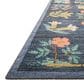 Rifle Paper Co. x Loloi Rosa Hawthorne 2" x 5" Navy Runner, , large