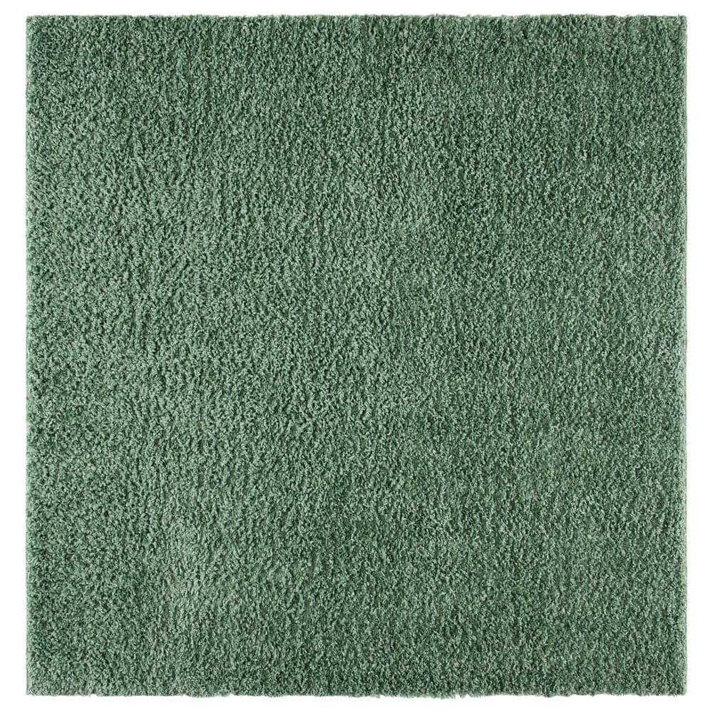 Safavieh August Shag 5" Square Green Area Rug, , large
