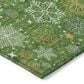 Dalyn Rug Company Wonderland WN31 3" x 5" Green Indoor/Outdoor Area Rug, , large