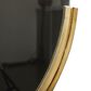 Maple and Jade 30" Round Wall Mirror in Matte Gold, , large
