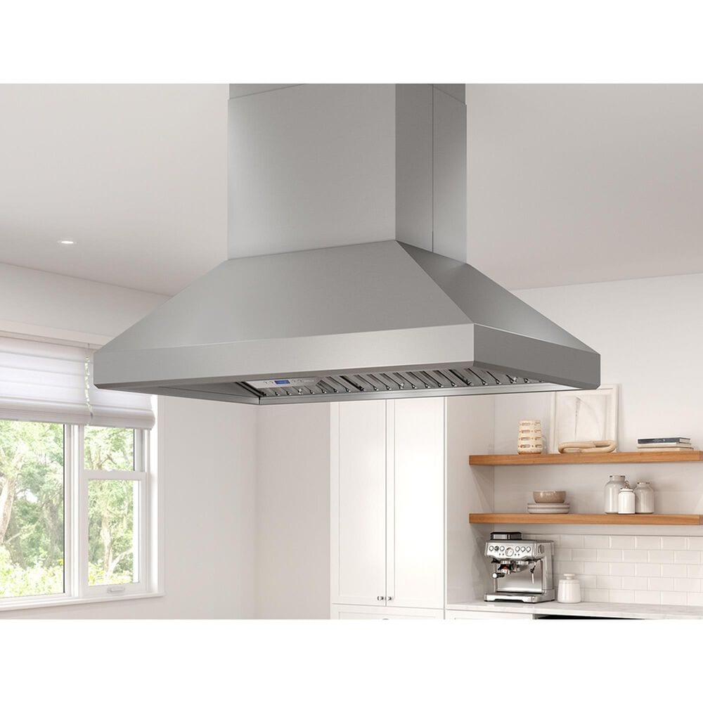 Zephyr Pro Titan 36&quot; Island Hood in Stainless Steel, , large