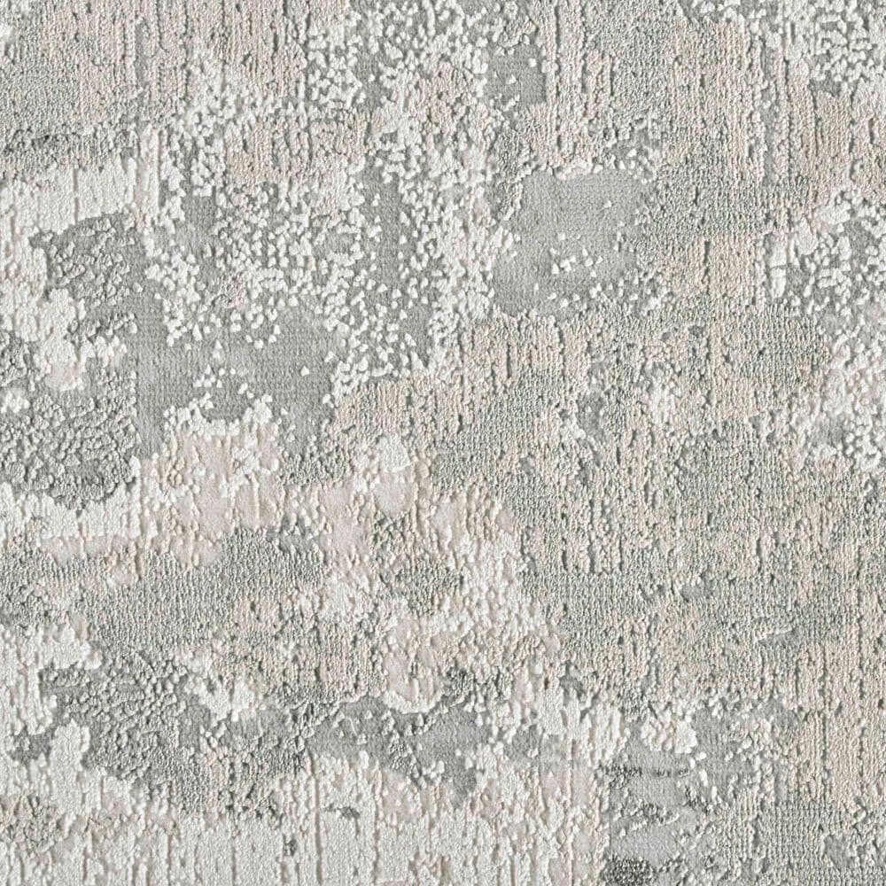 Feizy Prasad 3970F 2&#39;10&quot; x 7&#39;10&quot; Gray Runner, , large