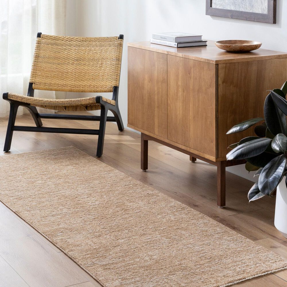 Surya Masterpiece MPC-2300 Beige, Tan and Medium Brown 2&#39;7&quot; x 7&#39;3&quot; Runner, , large
