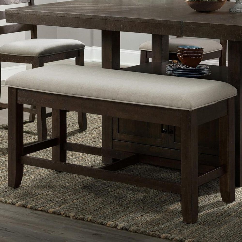 Mayberry Hill Colorado Storage Bench in Brown, , large