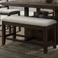 Mayberry Hill Colorado Storage Bench in Brown, , large