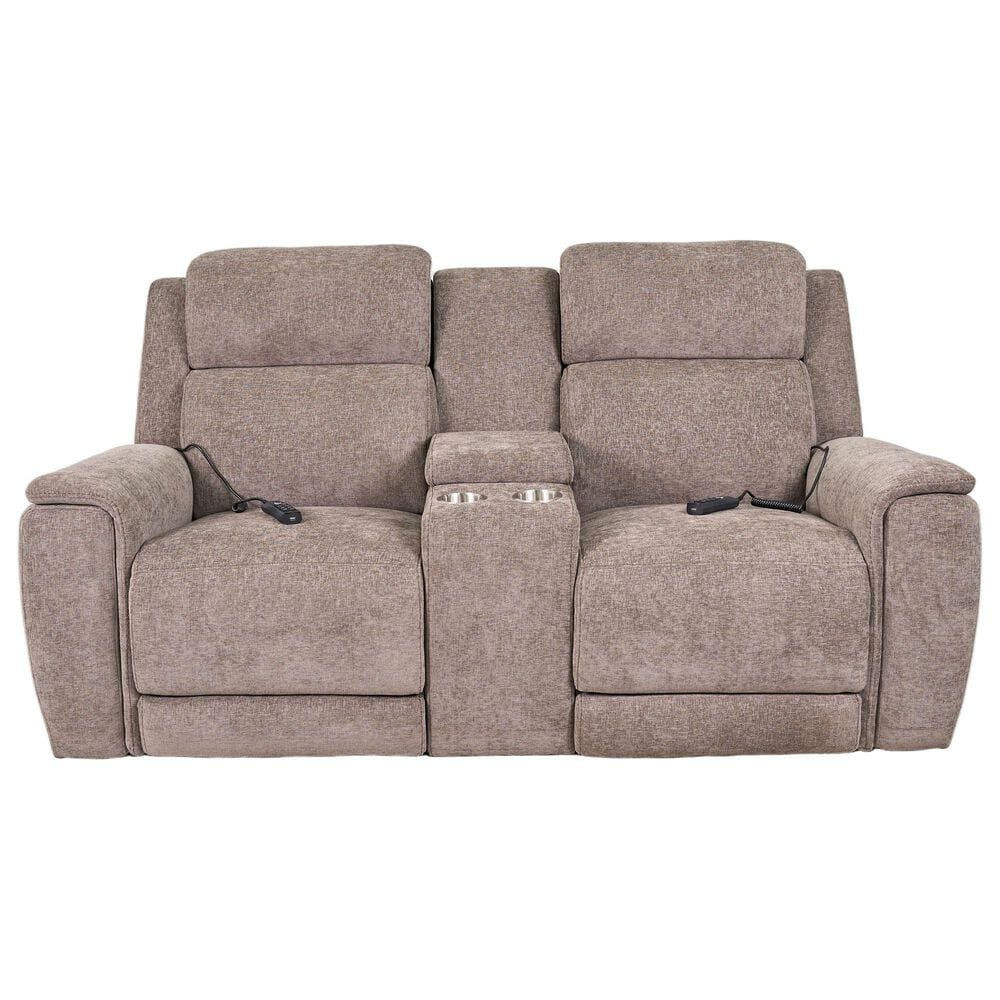 Synergy Home Furnishings Llc Power Reclining Loveseat with Air Massage in Rex Bungee Cord, , large
