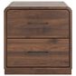 Ashley Fortlorn 5-Piece Queen Bedroom Set in Walnut Brown LED Light, , large