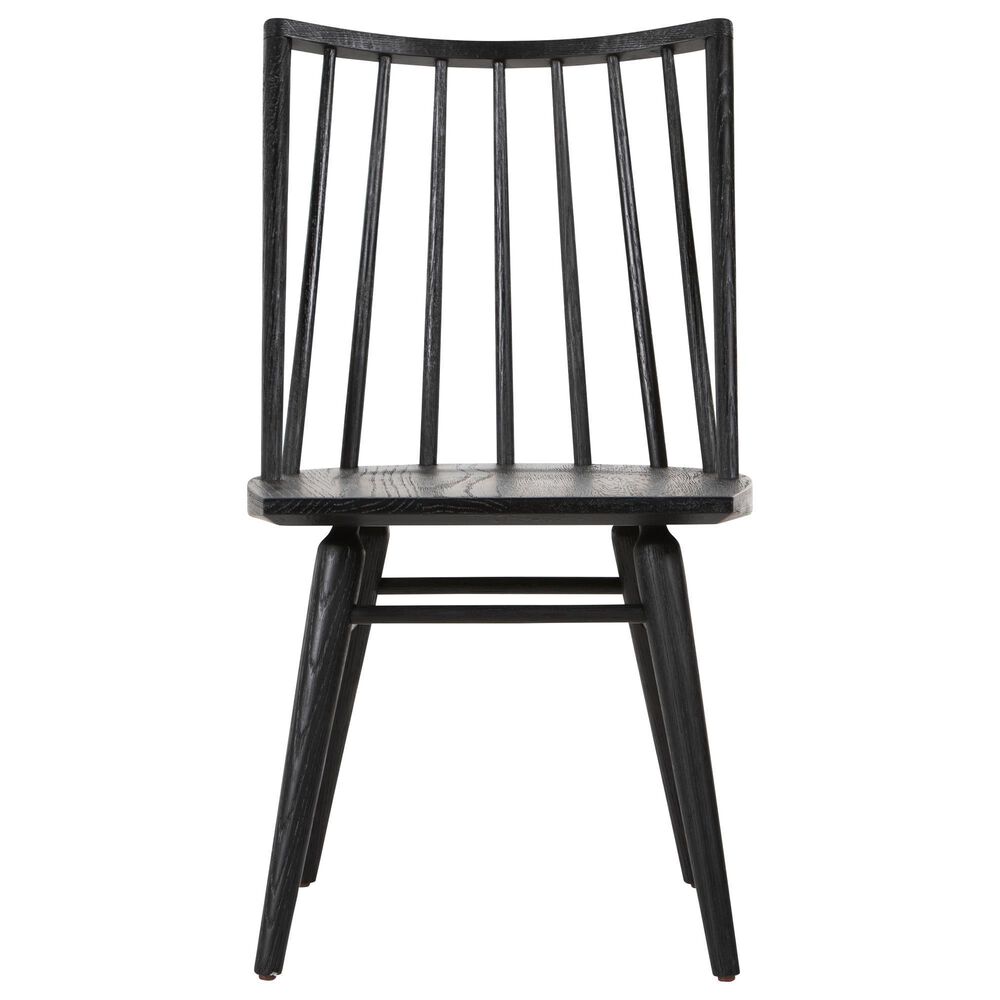 Four Hands Belfast Lewis Windsor Dining Chair in Black Oak, , large