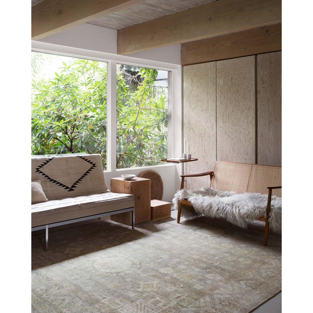 Loloi Legacy LZ-06 6&#39; x 9&#39; Ash Area Rug, , large