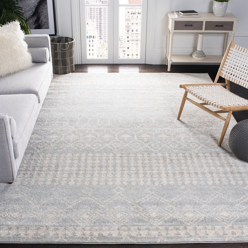 Safavieh Tulum 8&#39; x 10&#39; Light Grey and Ivory Area Rug, , large