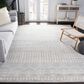 Safavieh Tulum 8" x 10" Light Grey and Ivory Area Rug, , large
