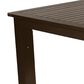 Highwood USA Weatherly 7-Piece 72" Rectangular Patio Counter Height Dining Set in Weathered Acorn, , large
