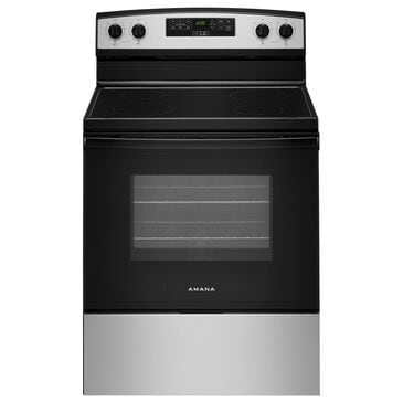 Amana 4.8 Cu. Ft. Electric Range with Electronic Controls in Stainless Steel, , large