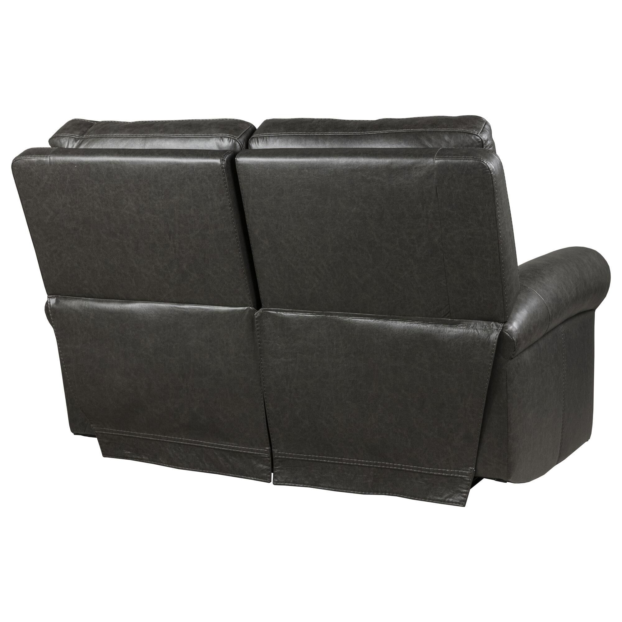 Flexsteel Alexander Power Reclining Loveseat Headrest and Lumbar