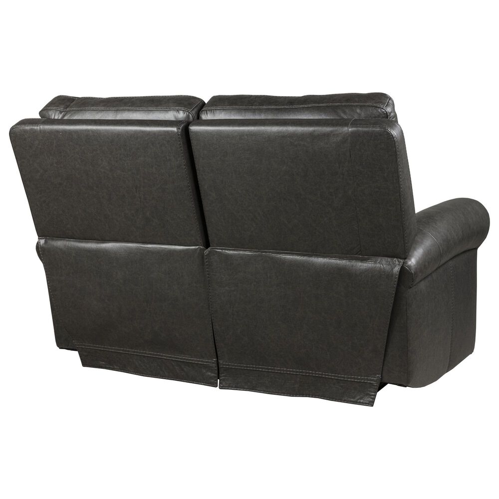 Flexsteel Alexander Power Reclining Loveseat Headrest and Lumbar in Weathered Stone, , large