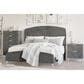 New Heritage Design Kailani 2-Drawer Nightstand in Gray, , large