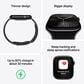 Apple Watch Series 10 GPS + Cellular 42mm Rose Gold Aluminum Case with Light Blush Sport Band - M/L, , large