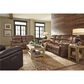 Flexsteel Fenwick Power Sofa with Headrest in Light Brown, , large