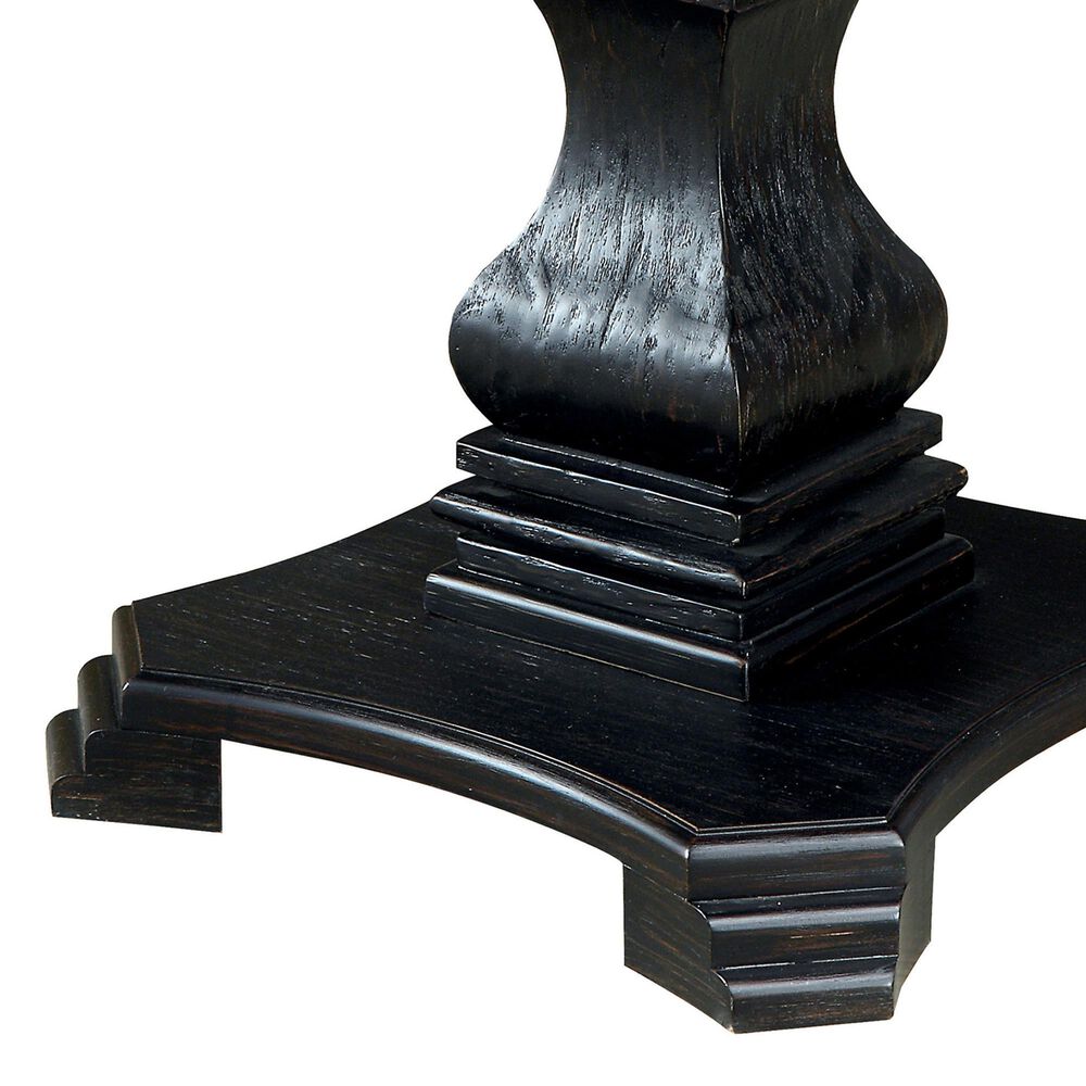 Furniture of America Mcleod Dining Table in Antique Black - Table Only, , large