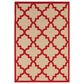 Oriental Weavers Cayman 660R 9"10" x 12"10" Sand and Red Area Rug, , large