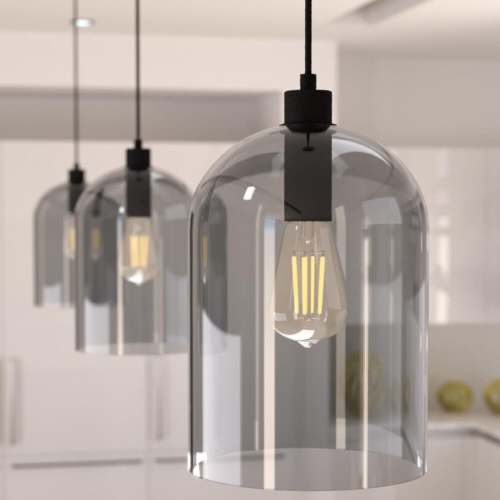 Hunter Lochmeade 1-Light Large Pendant in Natural Iron, , large