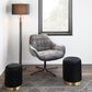 Lumisource Marla 2-Piece Nesting Ottoman Set in Black, , large