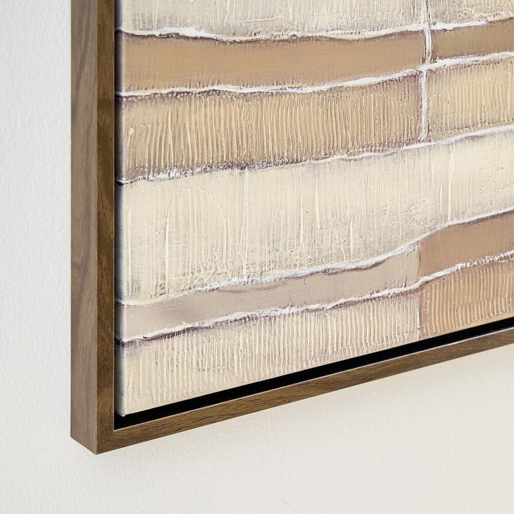 Ashley Kalanmore 36" x 48" Wall Art in Brown, Tan and White, , large