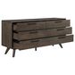 Blue River Astoria 6-Drawer Dresser in Dark Brown, , large