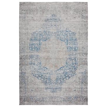 Dalyn Rug Company Karaj KJ8 10" x 14" Blue Indoor/Outdoor Area Rug, , large
