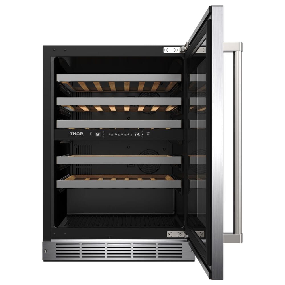 Thor Kitchen 24" Undercounter Dual Zone Wine Cooler in Stainless Steel, , large