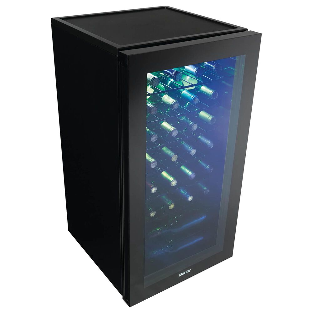 Danby 3.3 Cu. Ft. 36 Bottle Wine Cooler in Black, , large