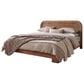Urban Home Kione California King Platform Panel Bed in Brown, , large