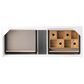 James Martin Vanities Mantova 47.3" Single Vanity Cabinet in Mid-Century Walnut and Brushed Nickel, , large