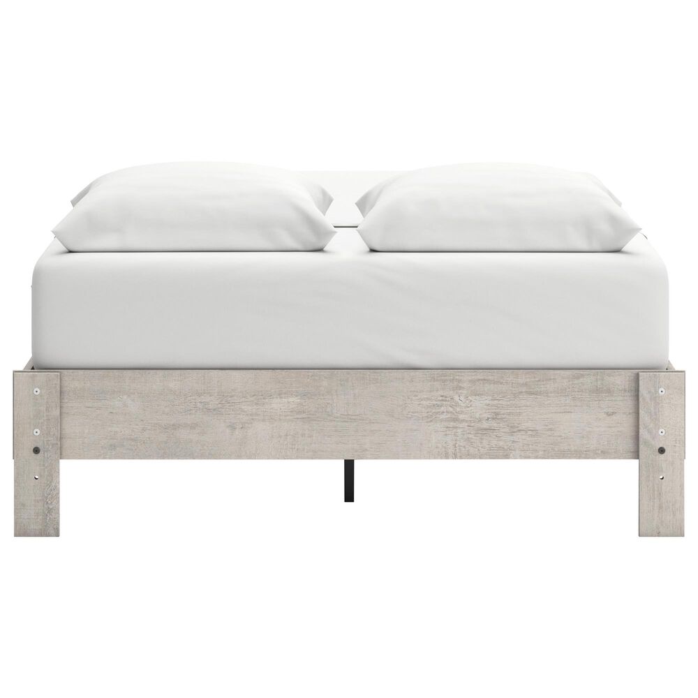 Ashley Shawburn Queen Platform Bed in Light Gray, , large