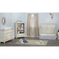 Kingsley Baby Sedona 4-In-1 Lifetime Convertible Crib in Vintage Ivory, , large