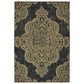 Oriental Weavers Marina 5929K 2"5" x 4"5" Black and Tan Area Rug, , large