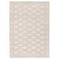Jaipur Jaida Dawson 5"3" x 7" Gray Morn, Humus and Coconut Milk Area Rug, , large