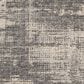 Nourison Rush CK953 4" Round Grey and Beige Area Rug, , large