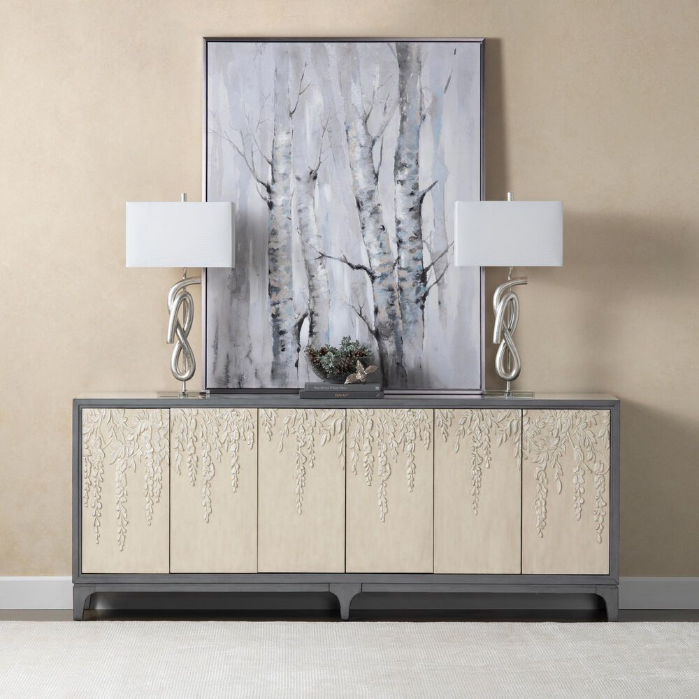Crestview Collection Strider Table Lamp in Silver, , large