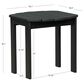 Linon Home Decor Adirondack End Table in Black, , large