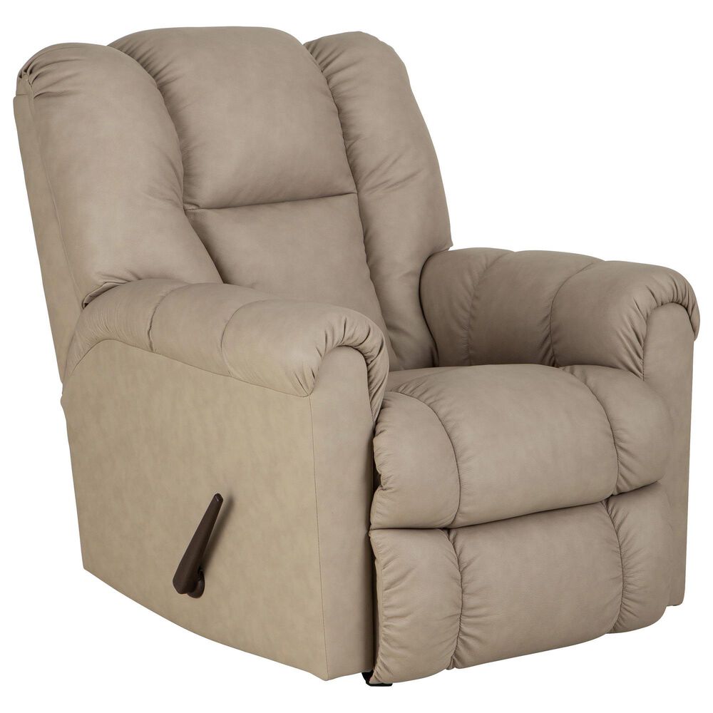 HomeStretch Blaster Manual Rocker Recliner in Stone, , large