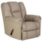 HomeStretch Blaster Manual Rocker Recliner in Stone, , large
