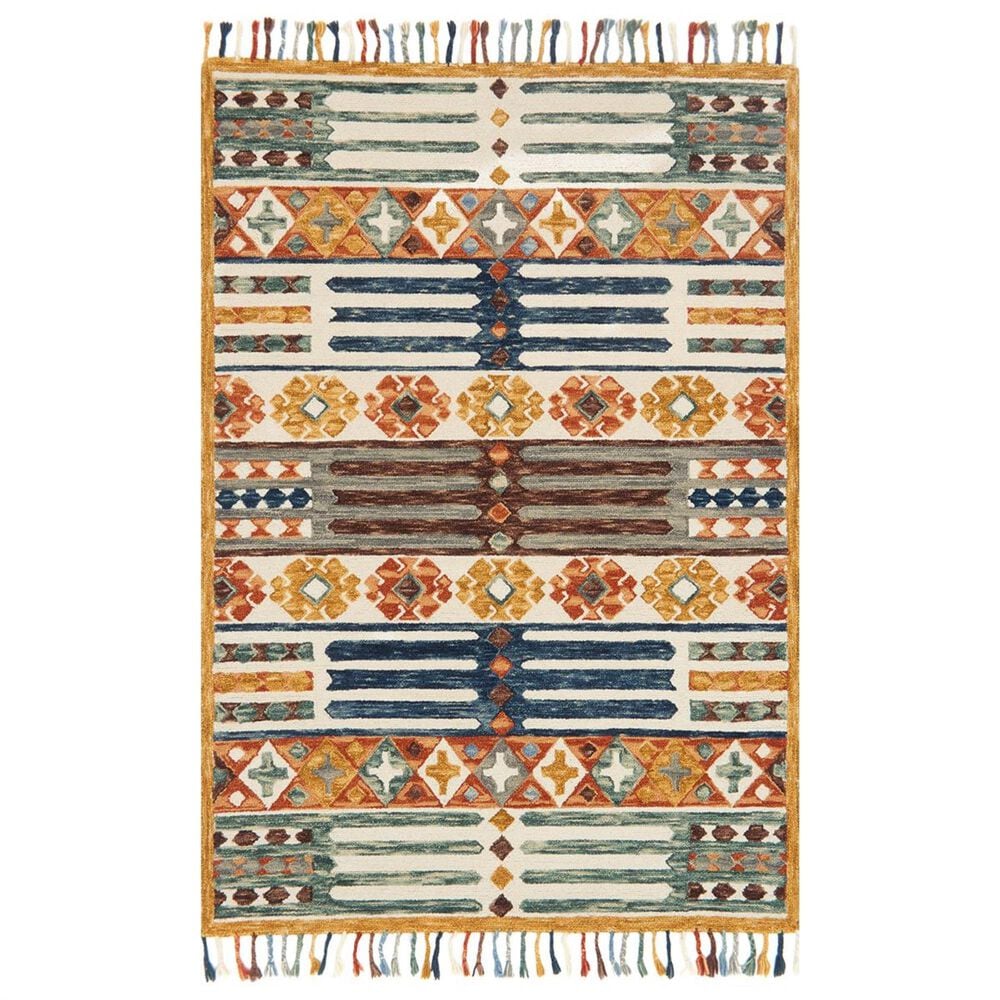 Loloi Zharah ZR-08 7"9" x 9"9" Santa Fe Spice, , large
